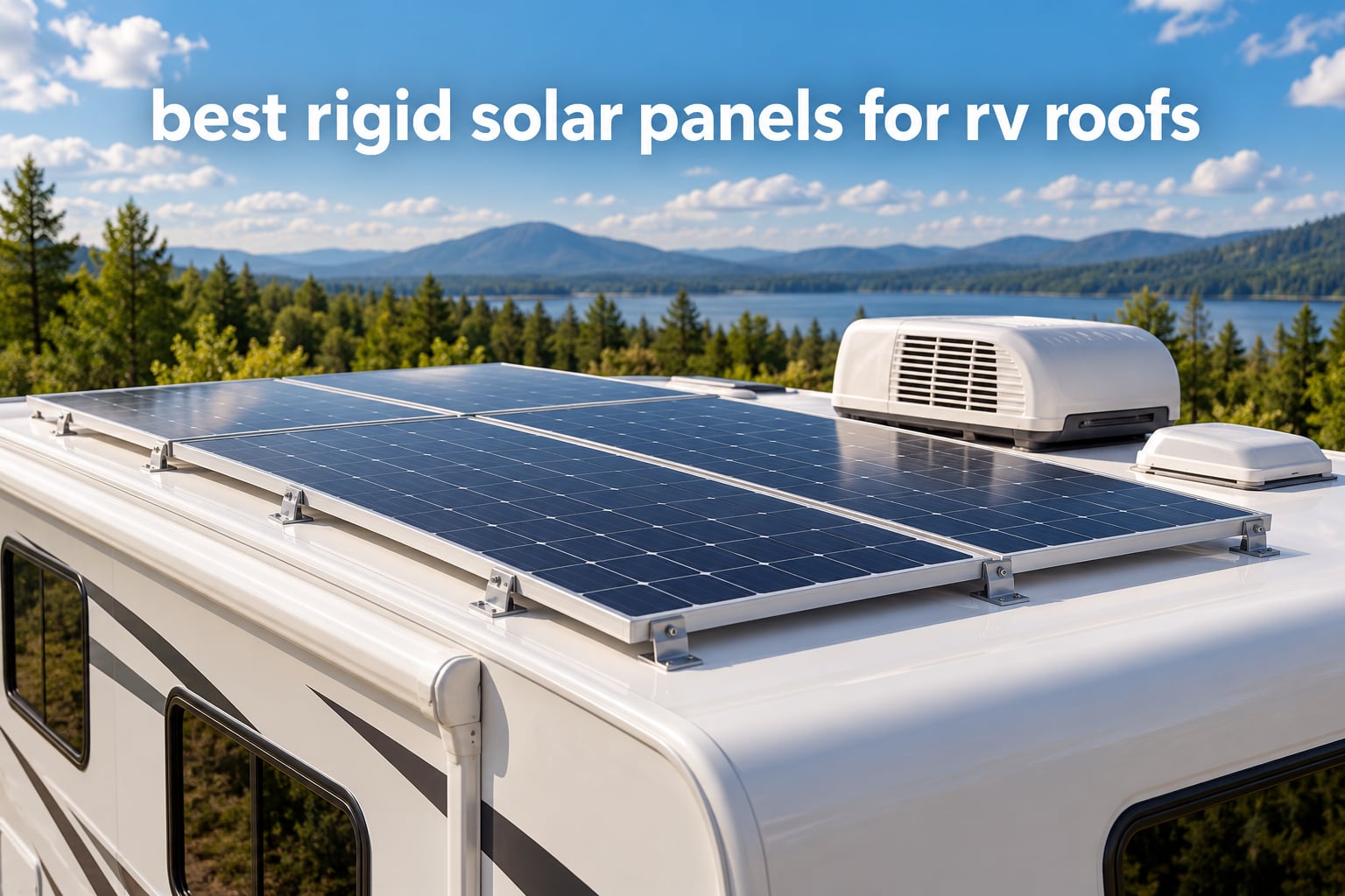 best rigid solar panels for rv roofs