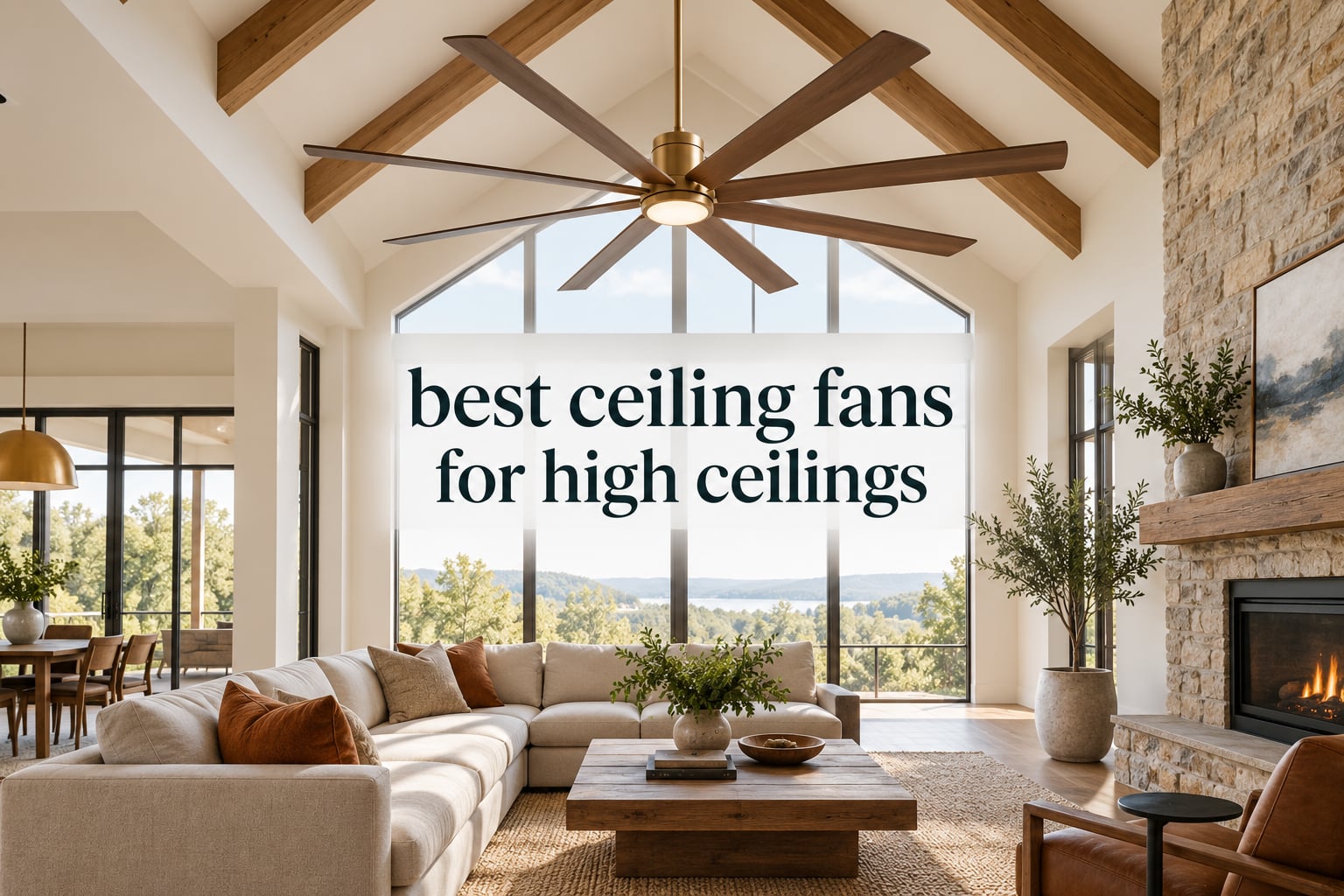 best ceiling fans for high ceilings