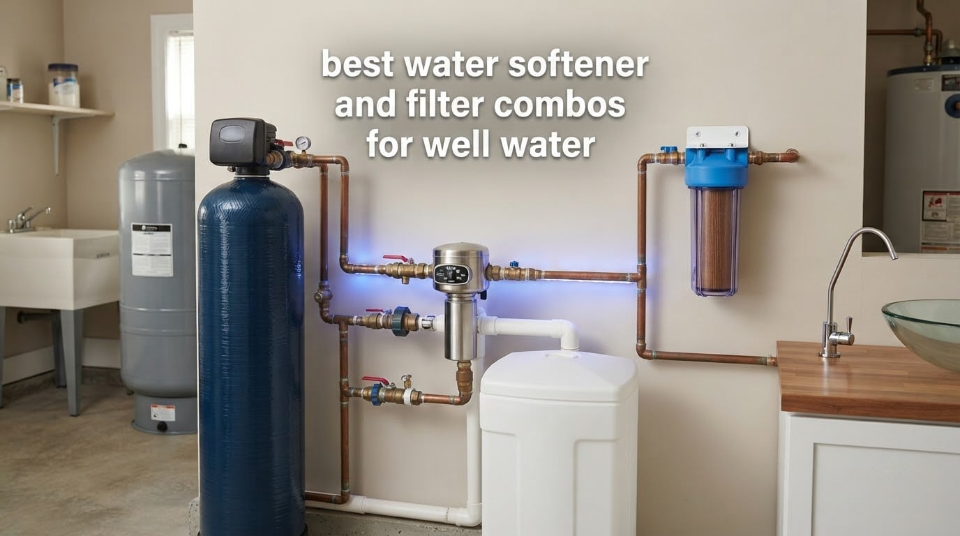 best water softener and filter combos for well water