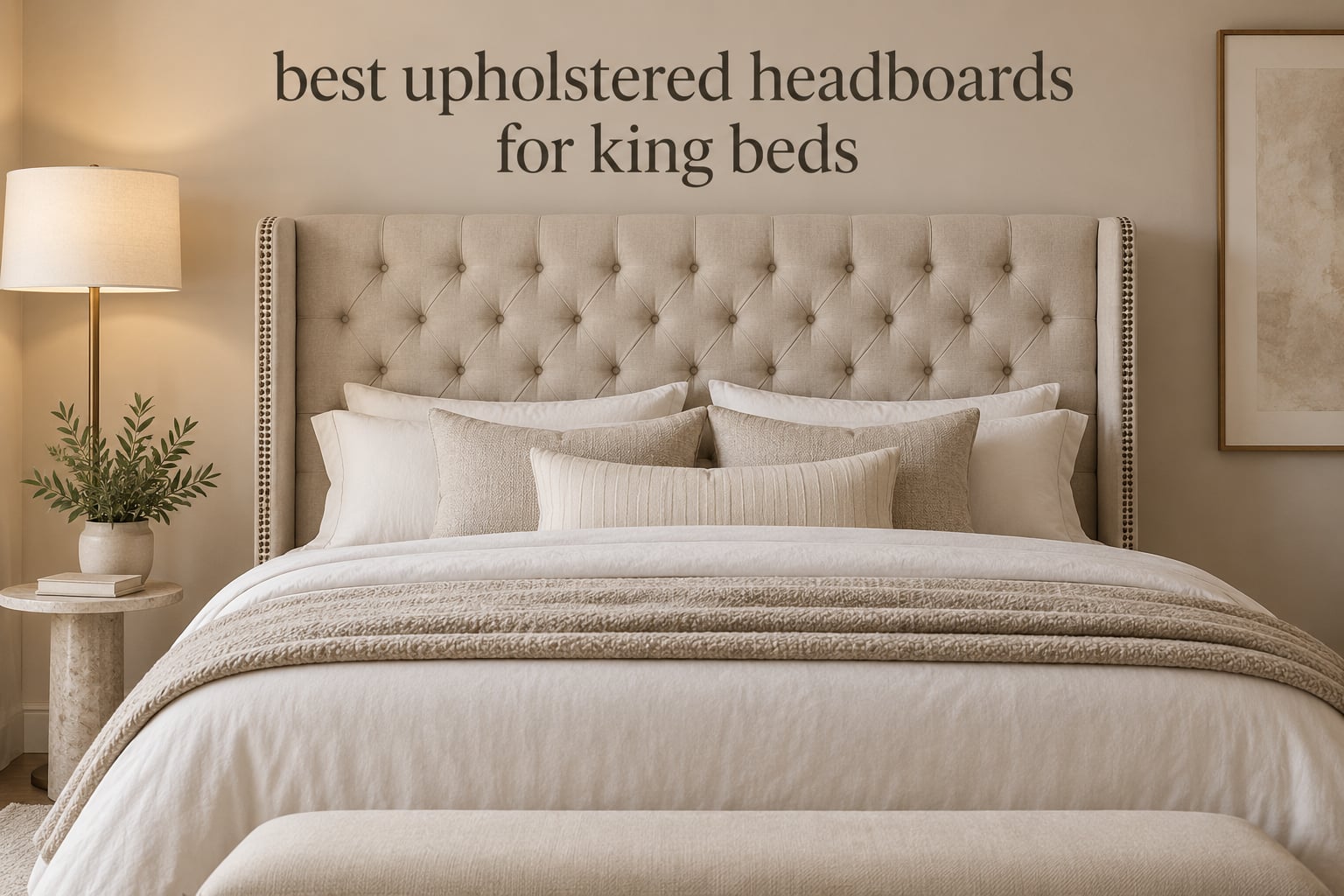 best upholstered headboards for king beds