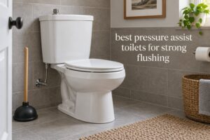 best pressure assist toilets for strong flushing