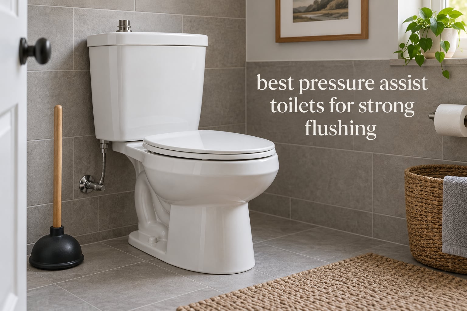 best pressure assist toilets for strong flushing