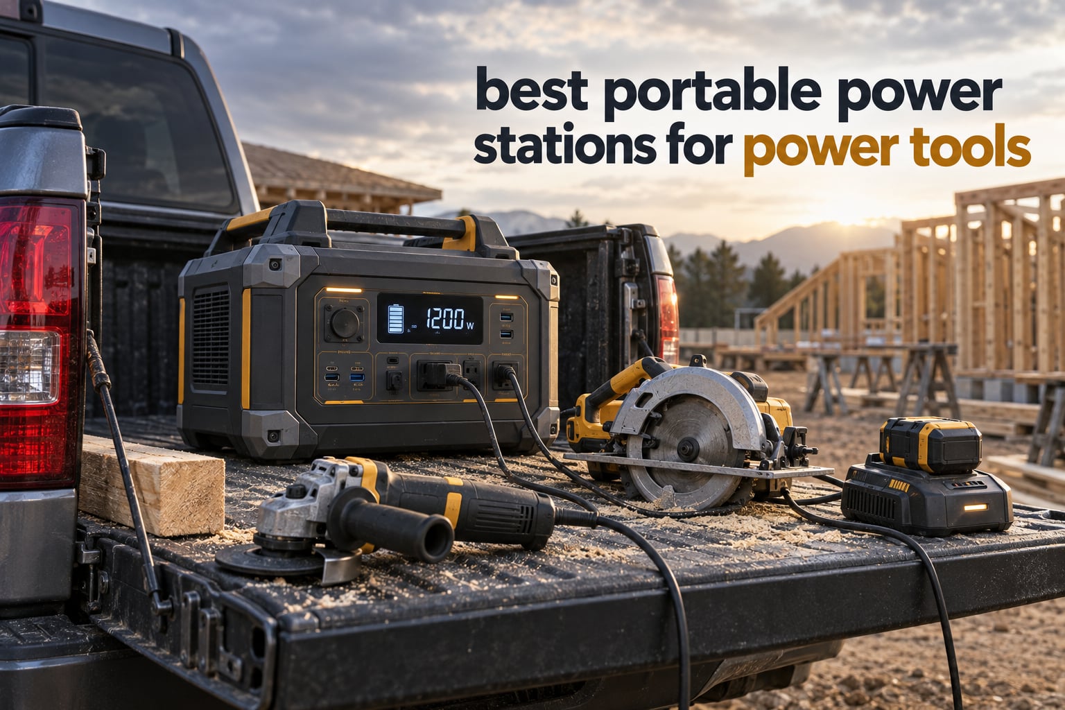 best portable power stations for power tools