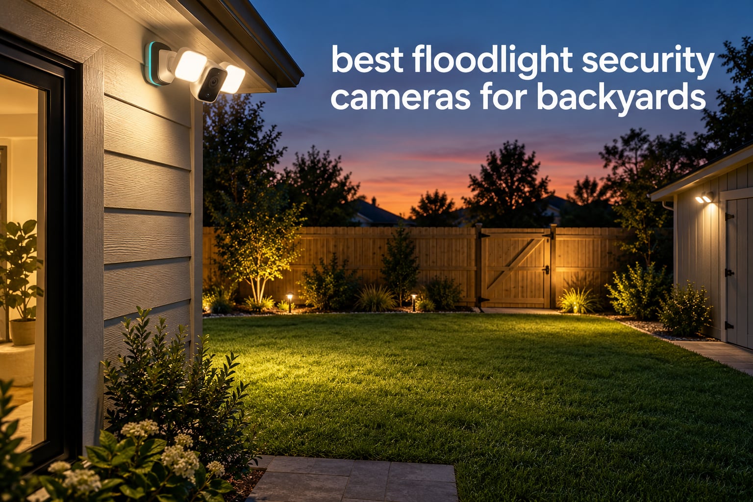 best floodlight security cameras for backyards