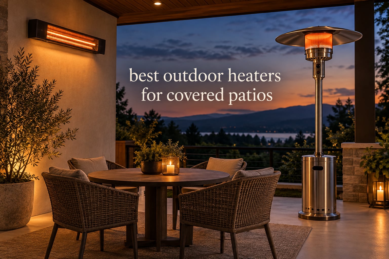 best outdoor heaters for covered patios