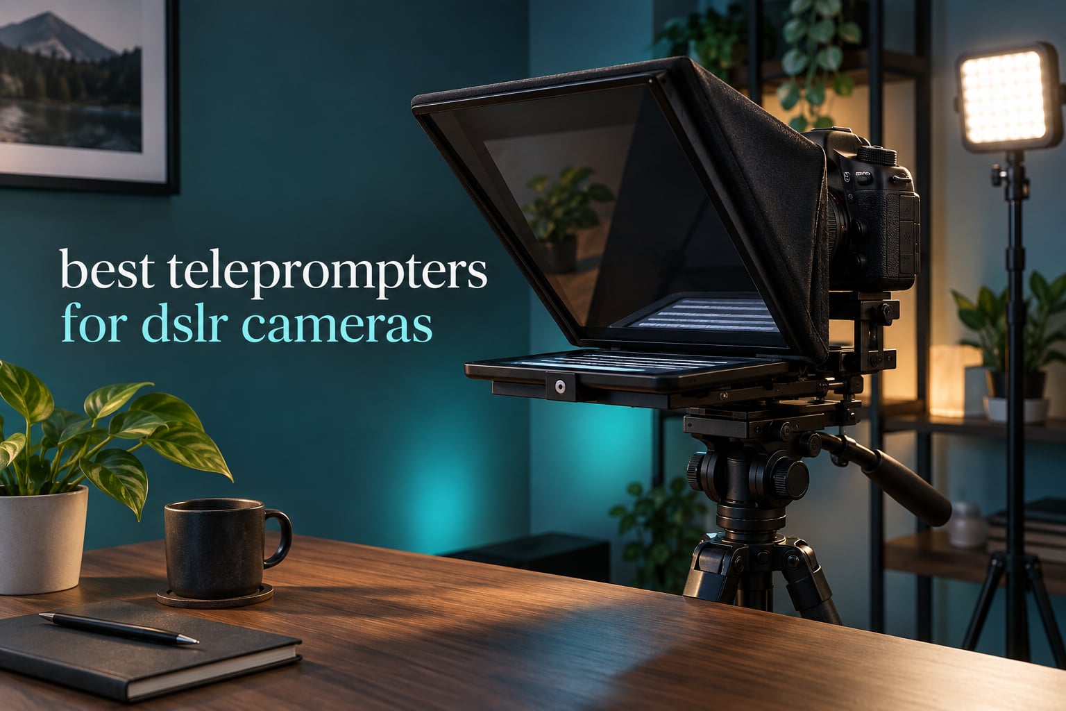 best teleprompters for dslr cameras