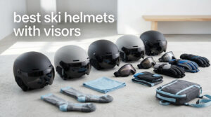 best ski helmets with visors