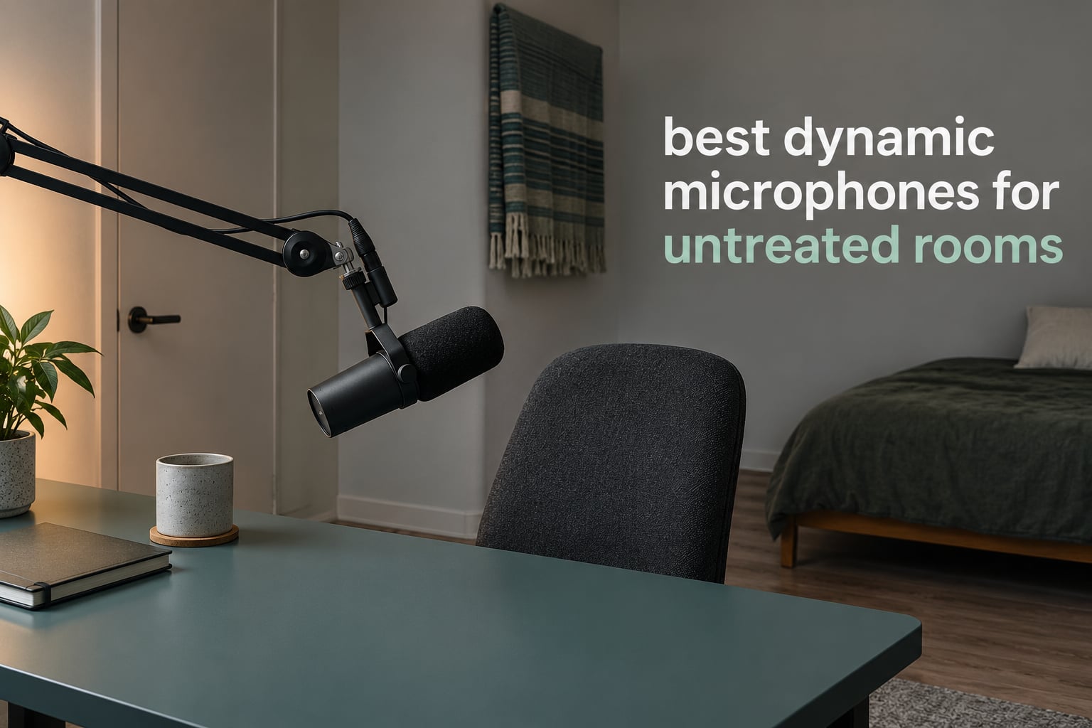 best dynamic microphones for untreated rooms