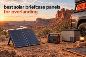 best solar briefcase panels for overlanding