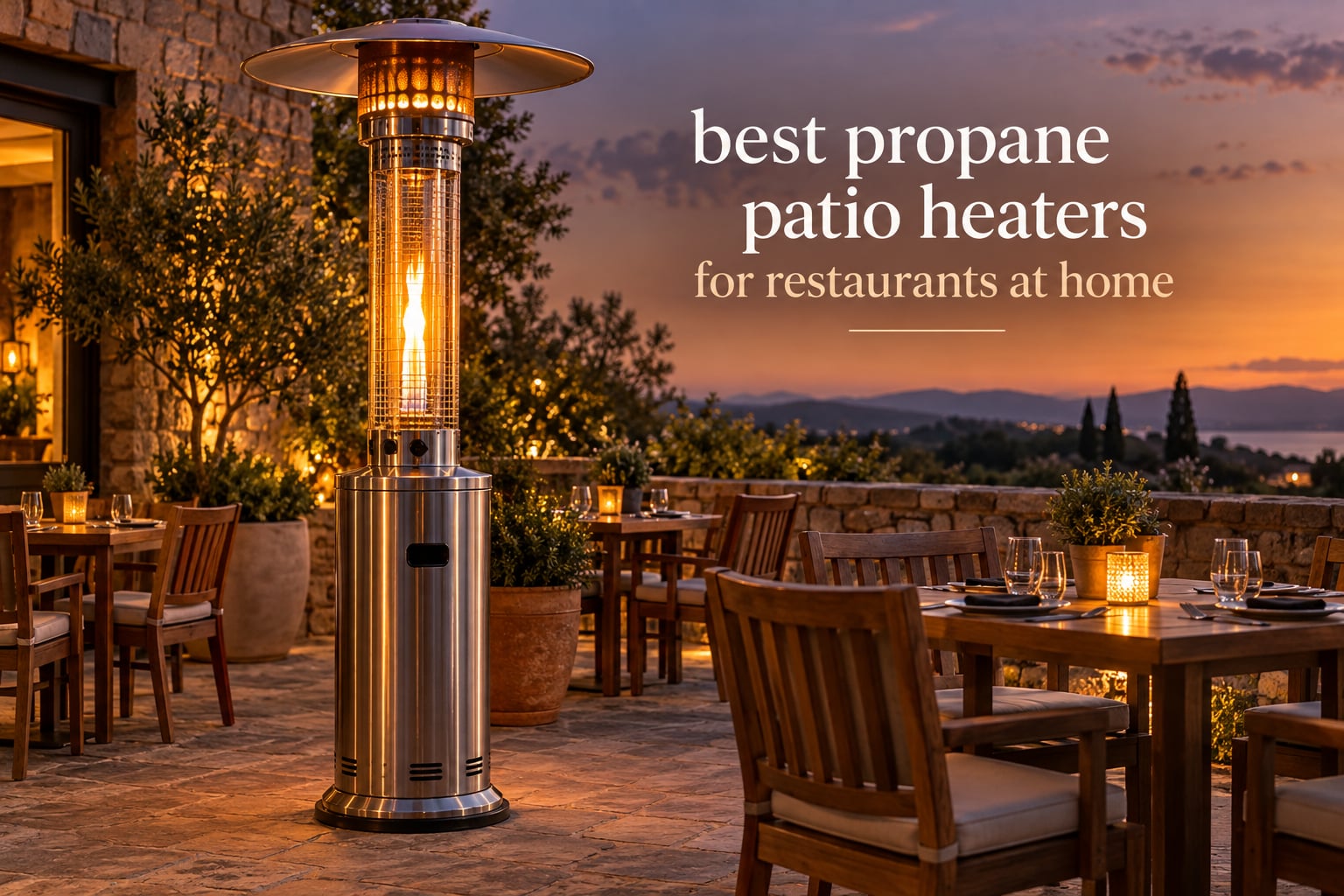 best propane patio heaters for restaurants at home