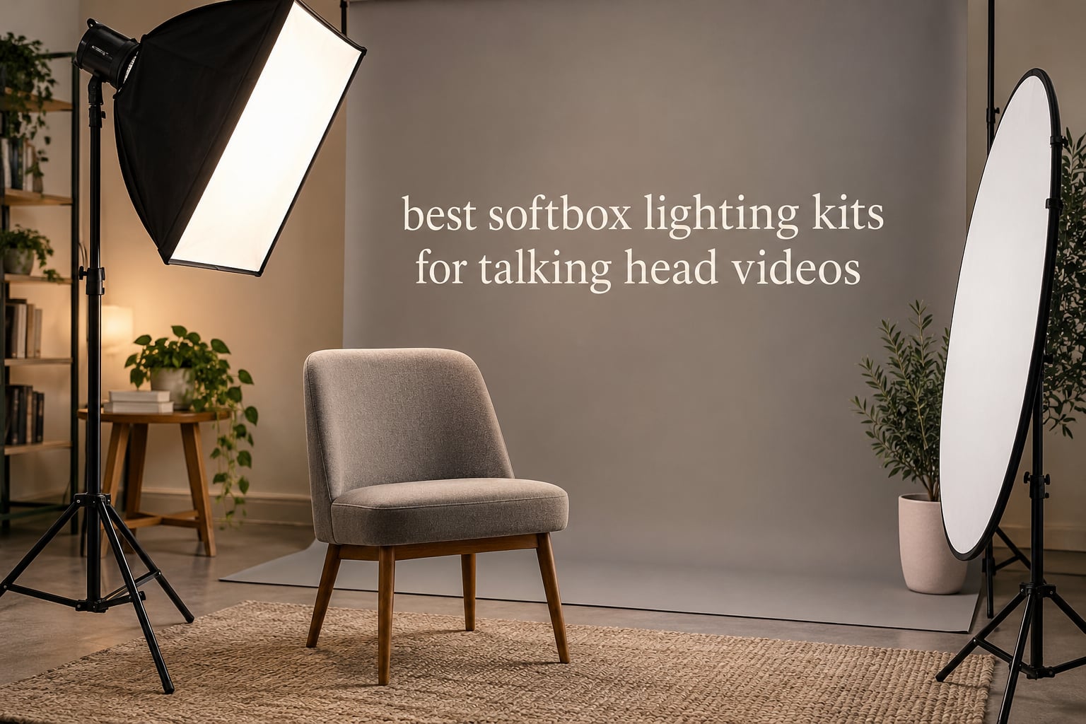 best softbox lighting kits for talking head videos