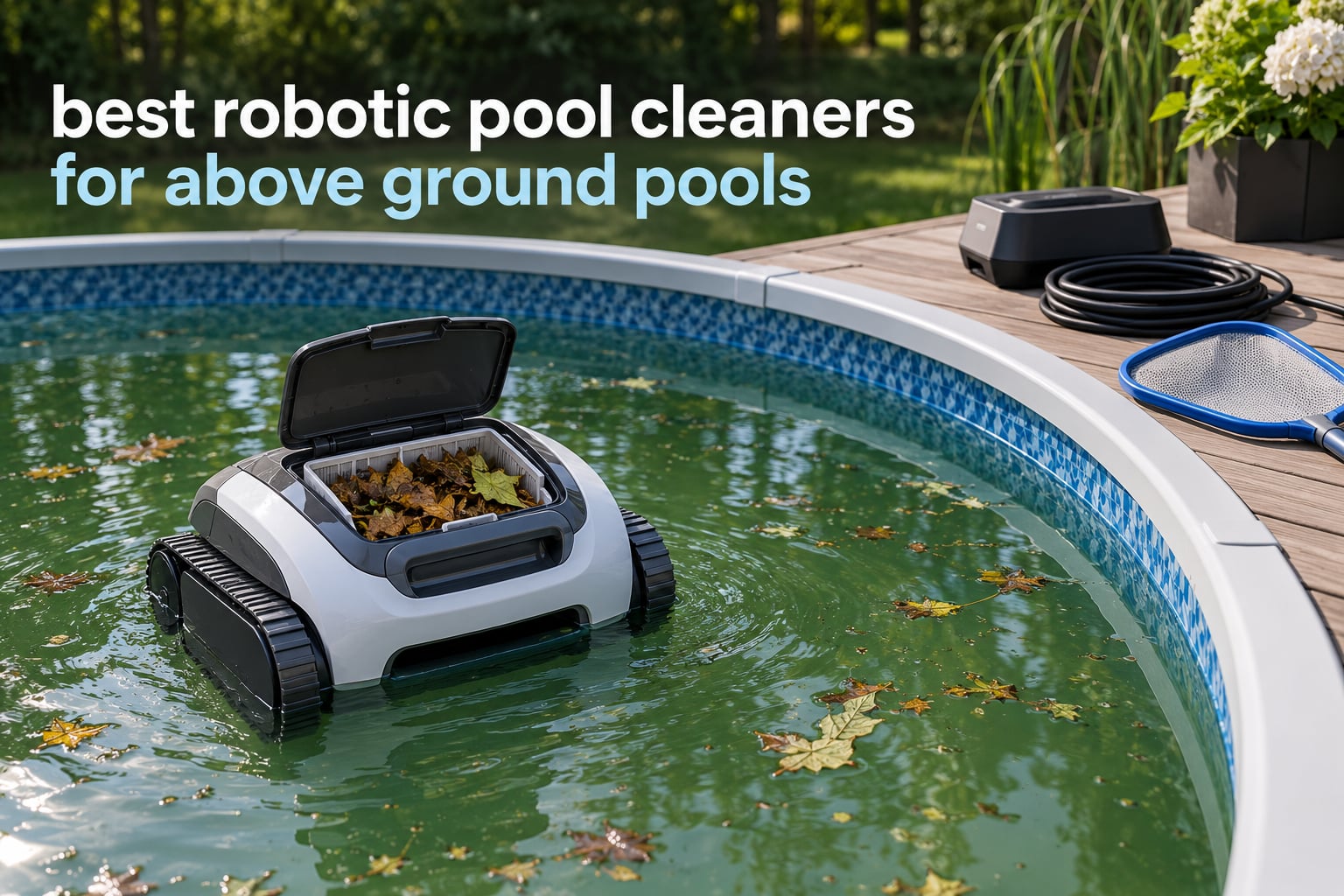 best robotic pool cleaners for above ground pools