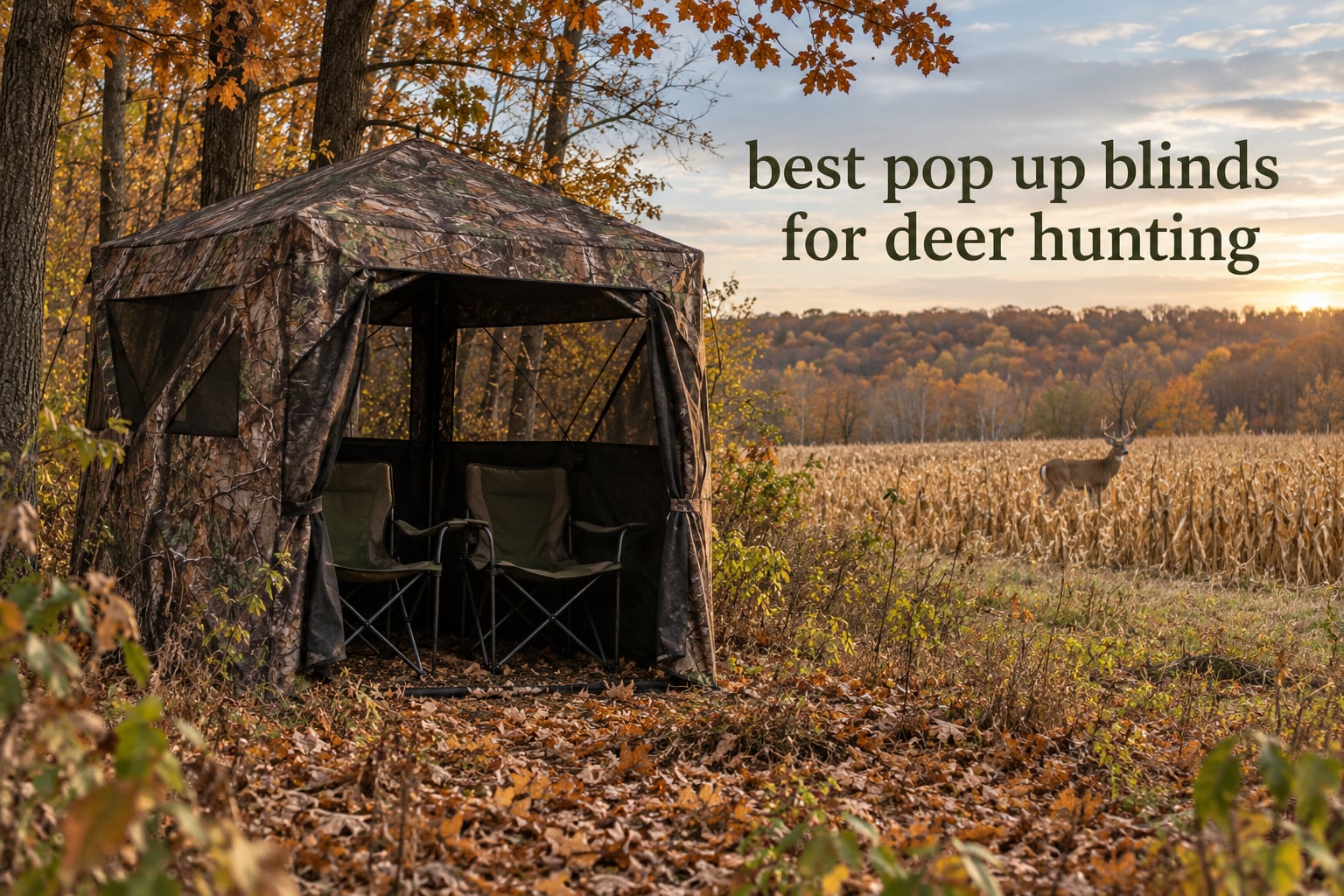 best pop up blinds for deer hunting