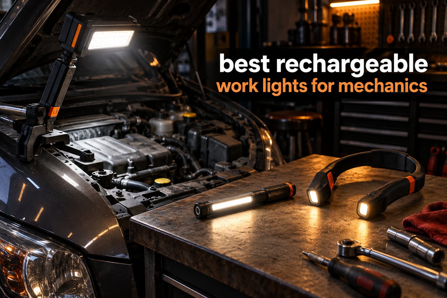 best rechargeable work lights for mechanics