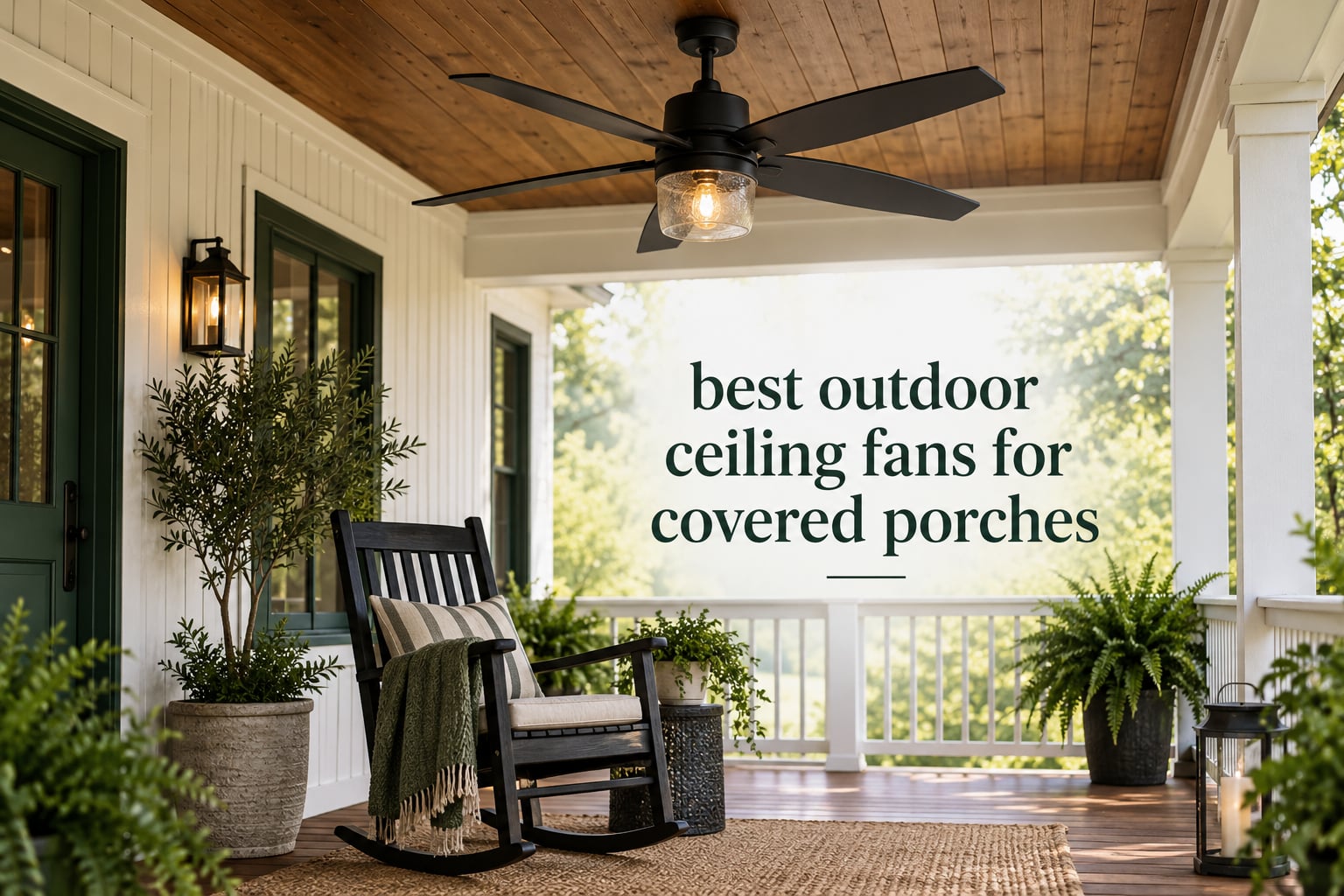 best outdoor ceiling fans for covered porches