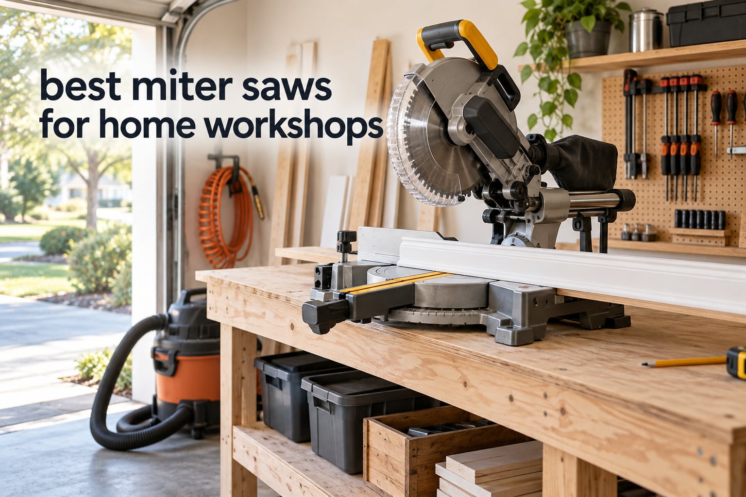 best miter saws for home workshops