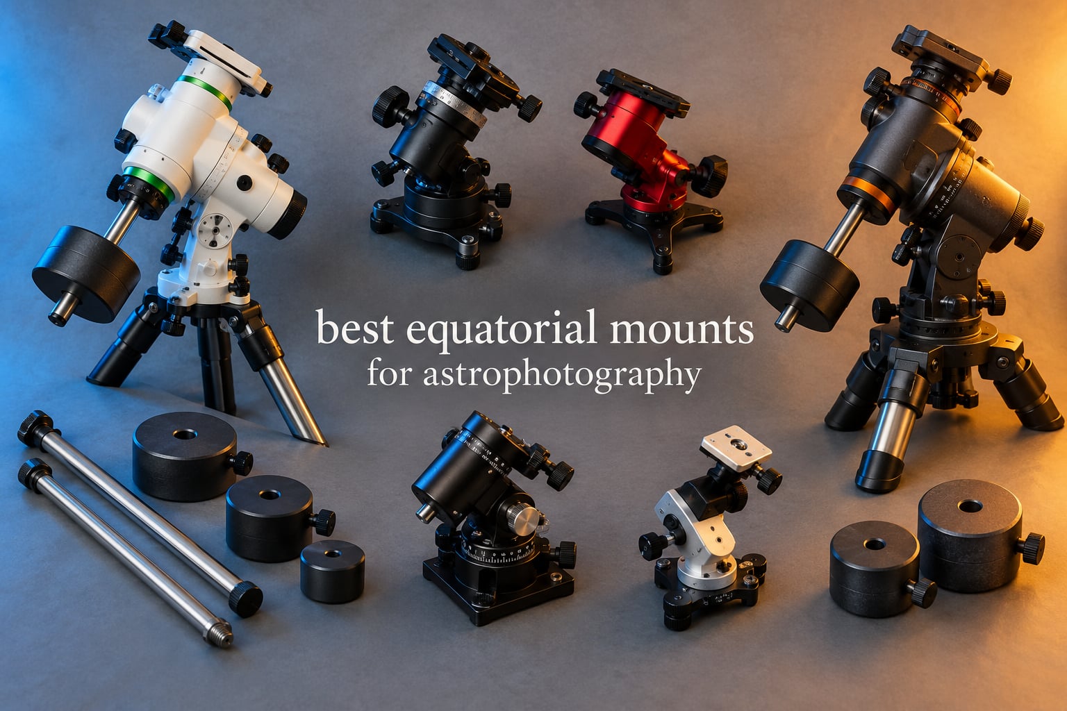best equatorial mounts for astrophotography