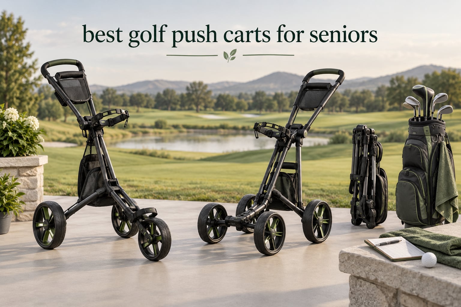 best golf push carts for seniors