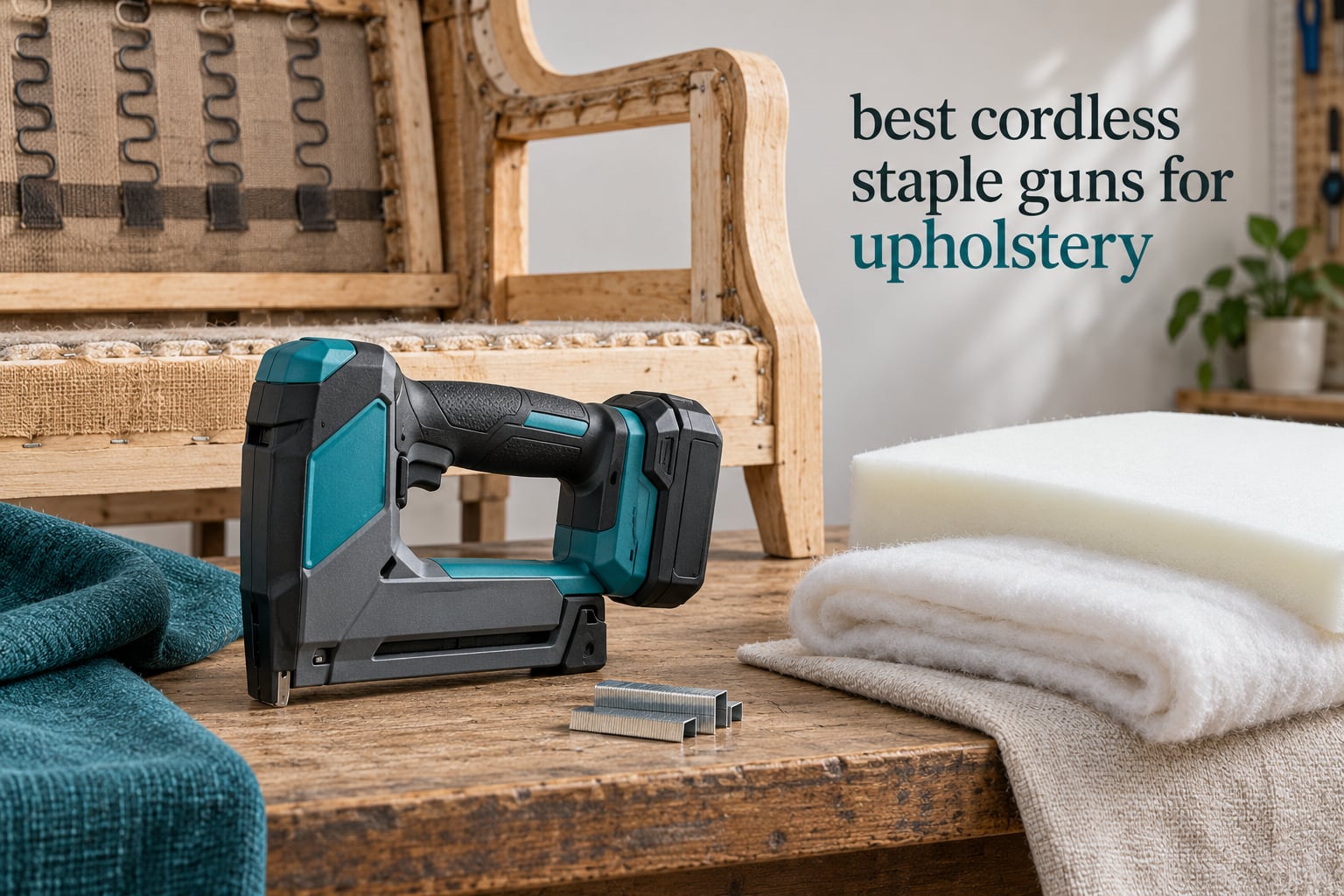 best cordless staple guns for upholstery