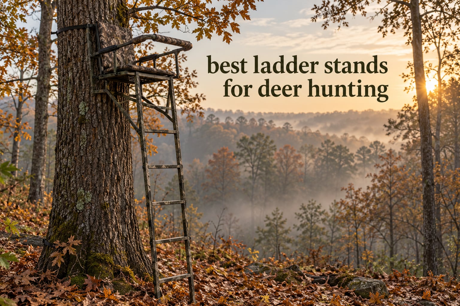 best ladder stands for deer hunting