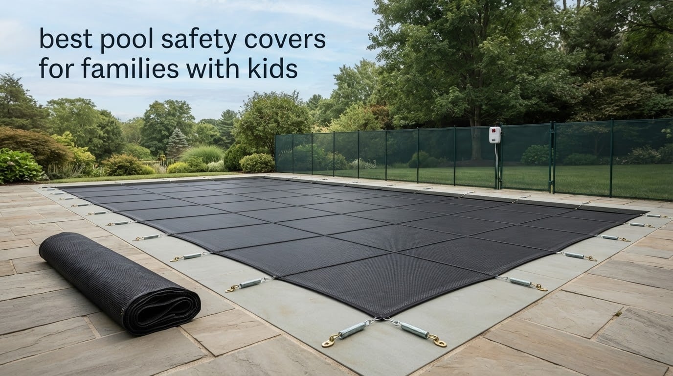 best pool safety covers for families with kids