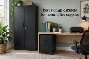 best storage cabinets for home office supplies