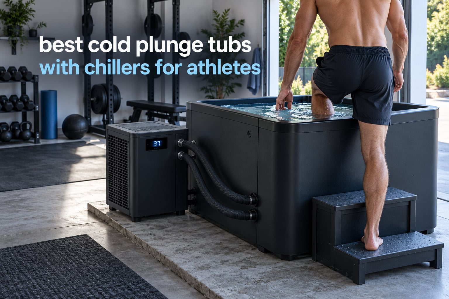 best cold plunge tubs with chillers for athletes