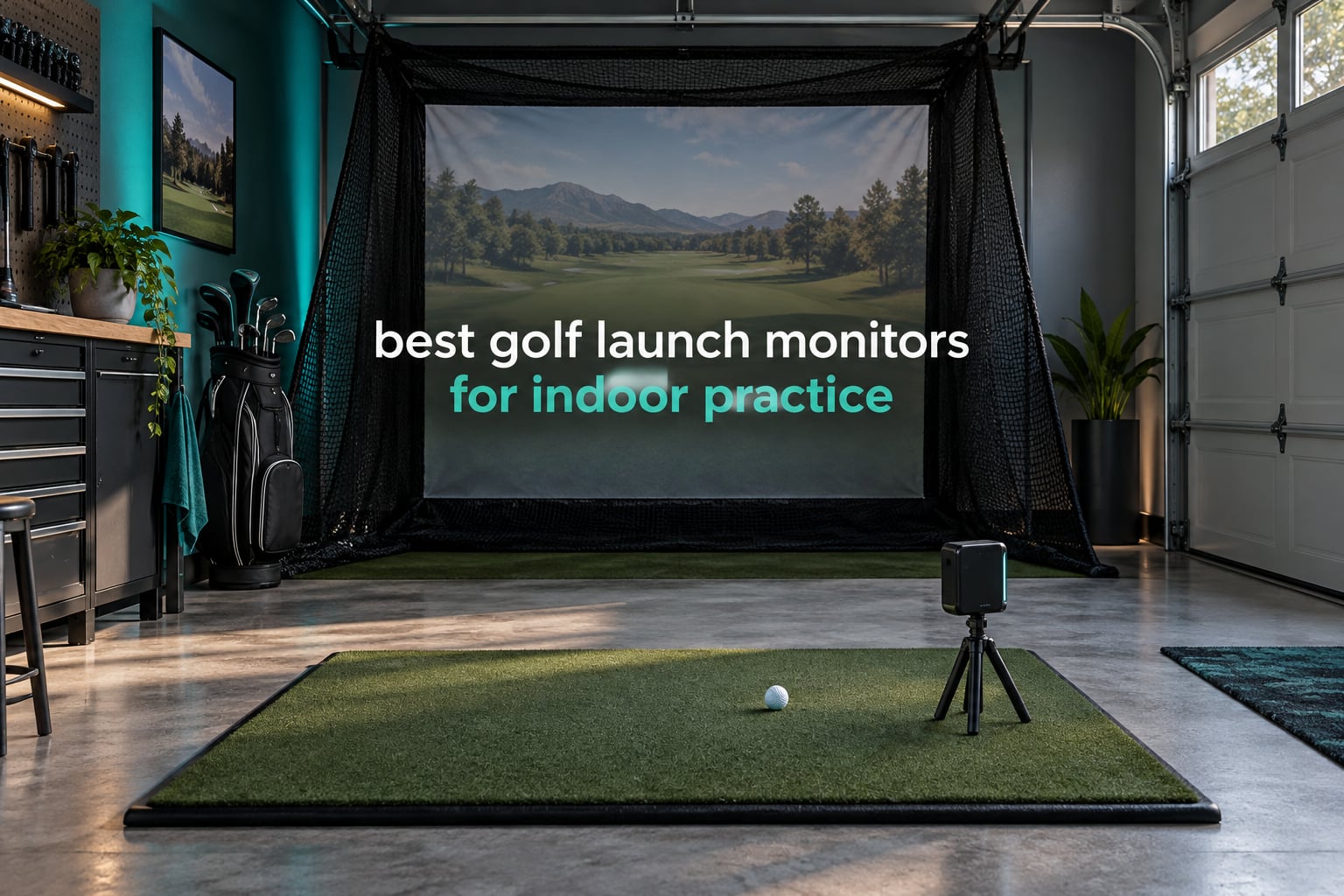 best golf launch monitors for indoor practice