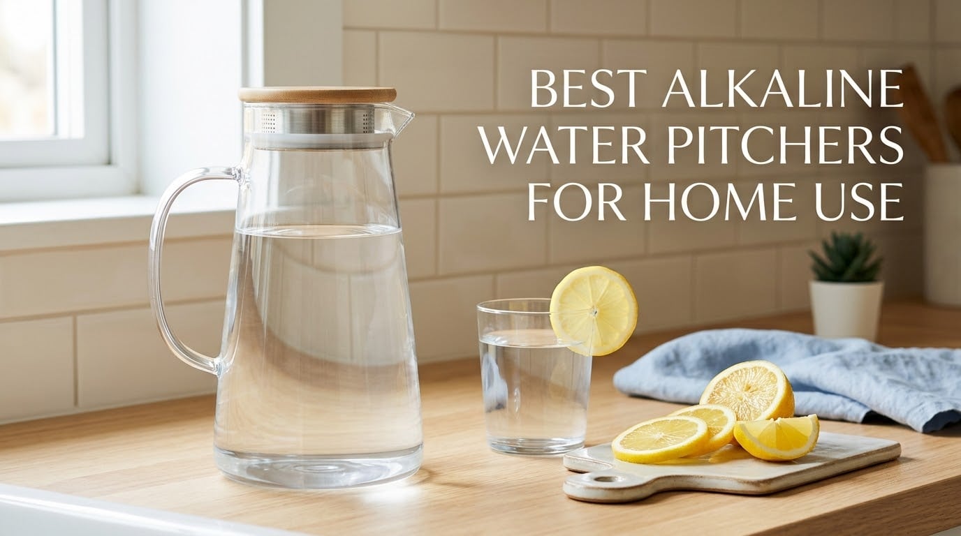 best alkaline water pitchers for home use