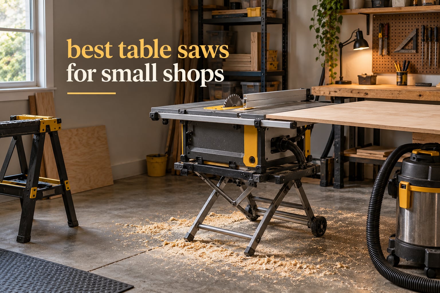 best table saws for small shops