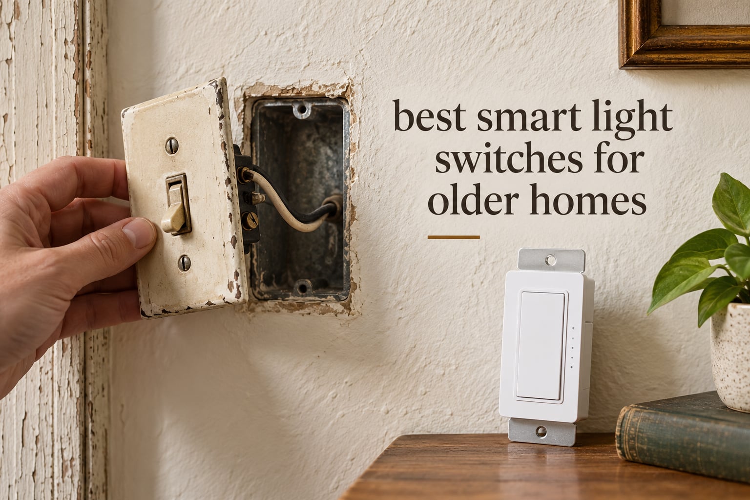 best smart light switches for older homes
