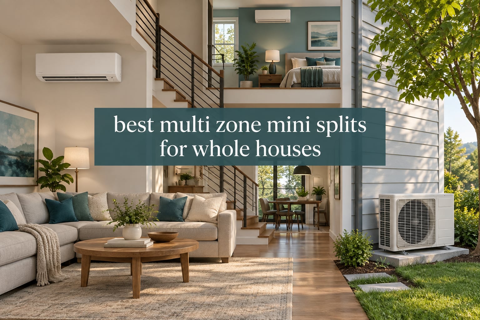 best multi zone mini splits for whole houses