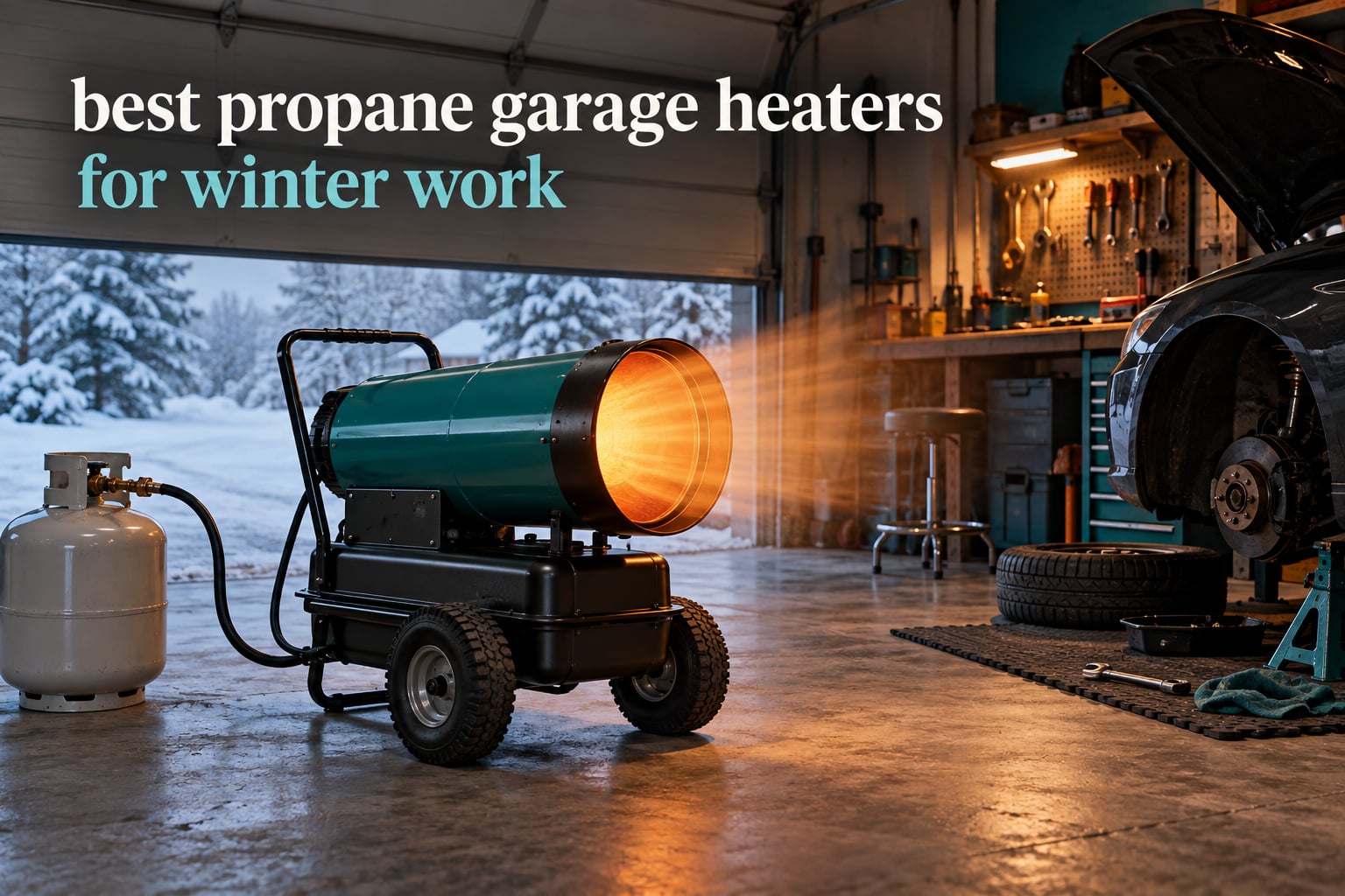 best propane garage heaters for winter work