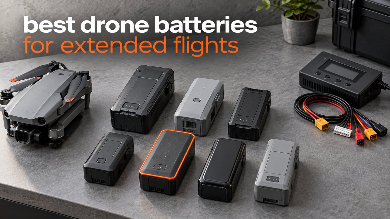 best drone batteries for extended flights