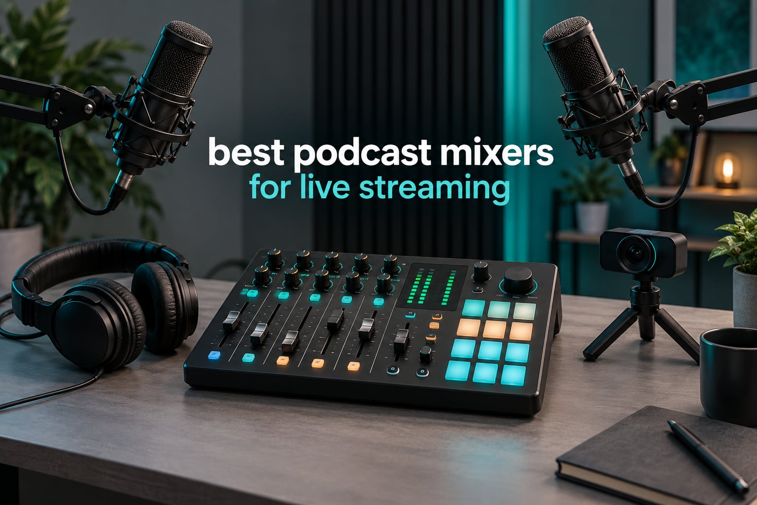 best podcast mixers for live streaming