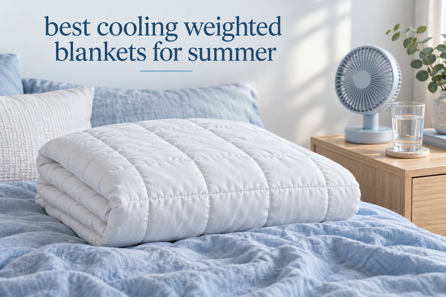 best cooling weighted blankets for summer