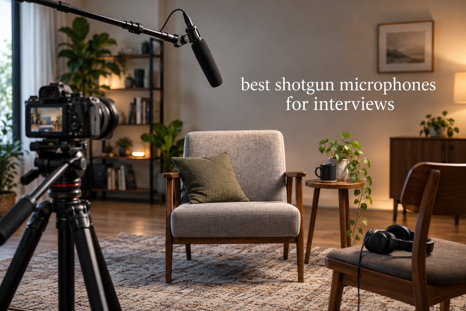 best shotgun microphones for interviews