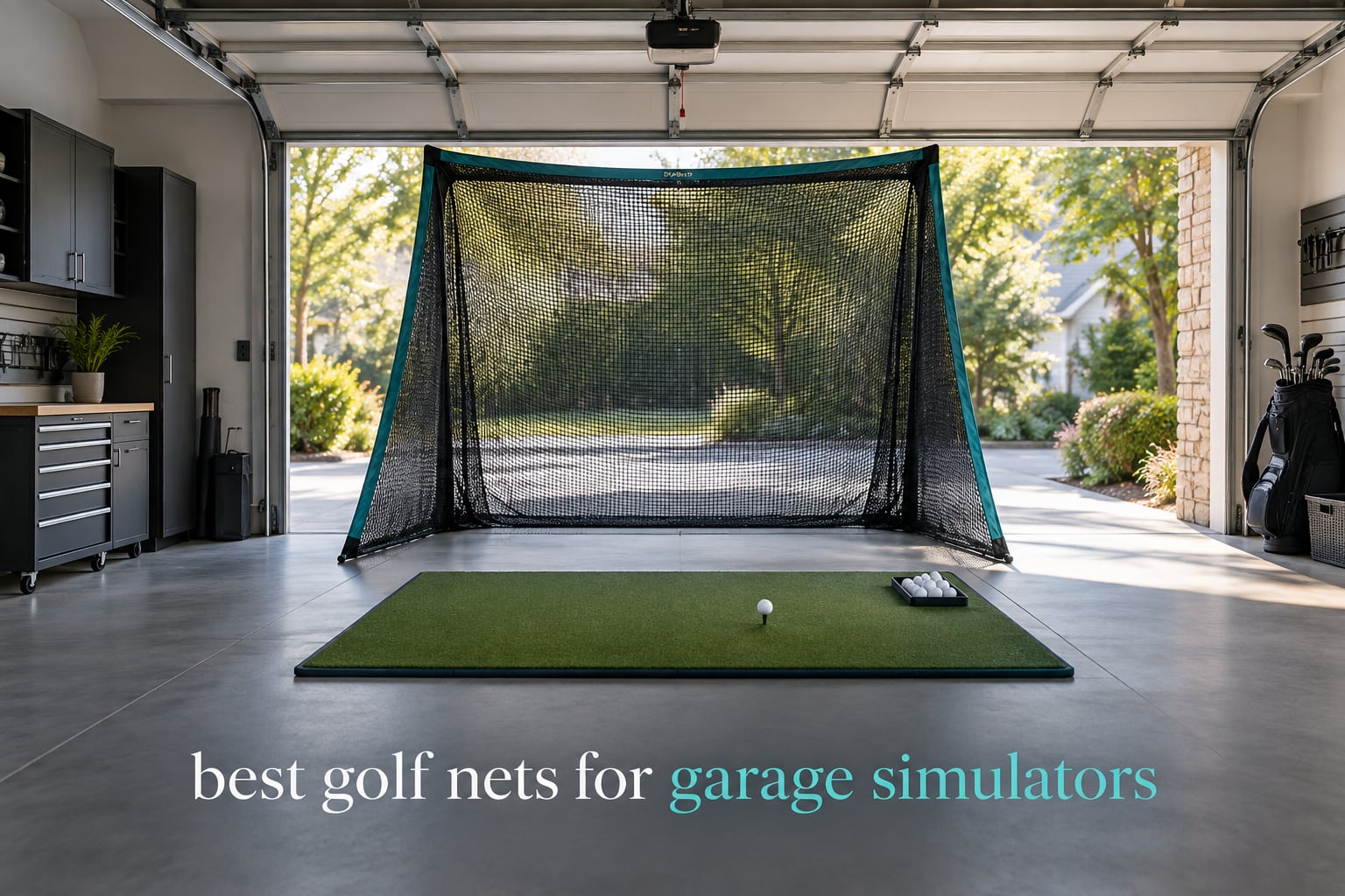 best golf nets for garage simulators