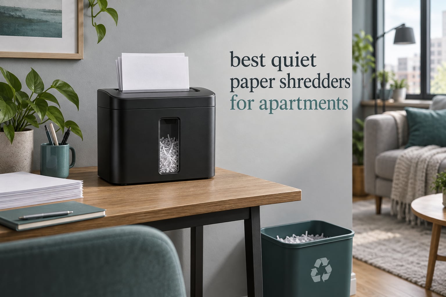 best quiet paper shredders for apartments