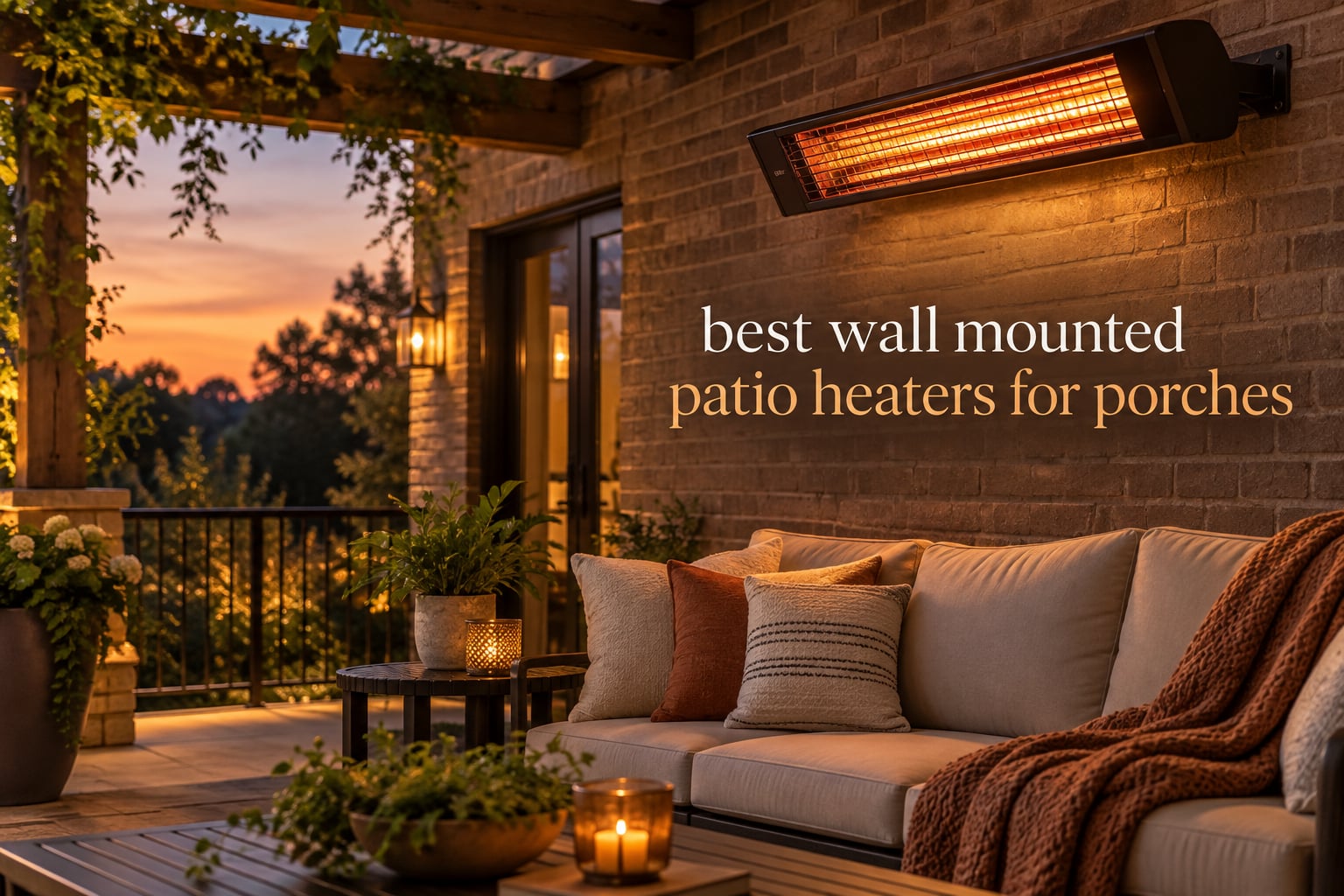 best wall mounted patio heaters for porches