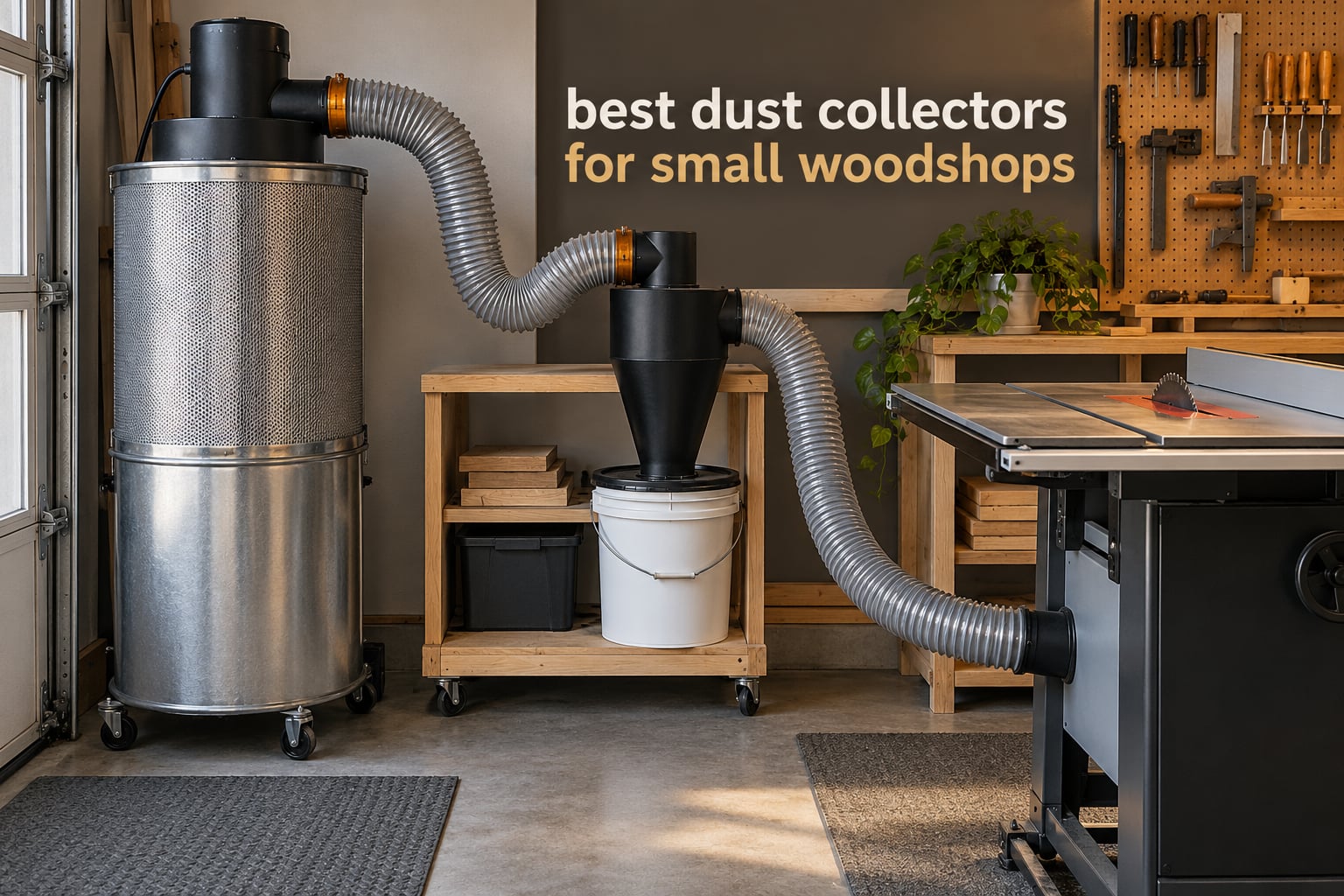 best dust collectors for small woodshops