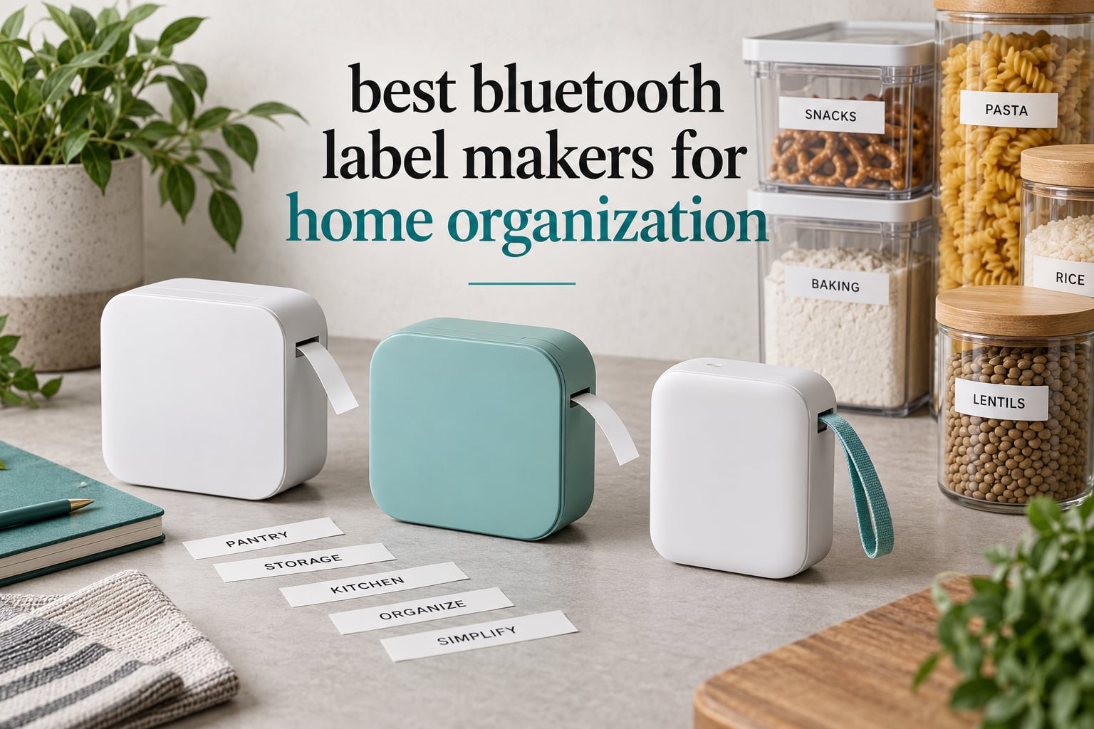 best bluetooth label makers for home organization