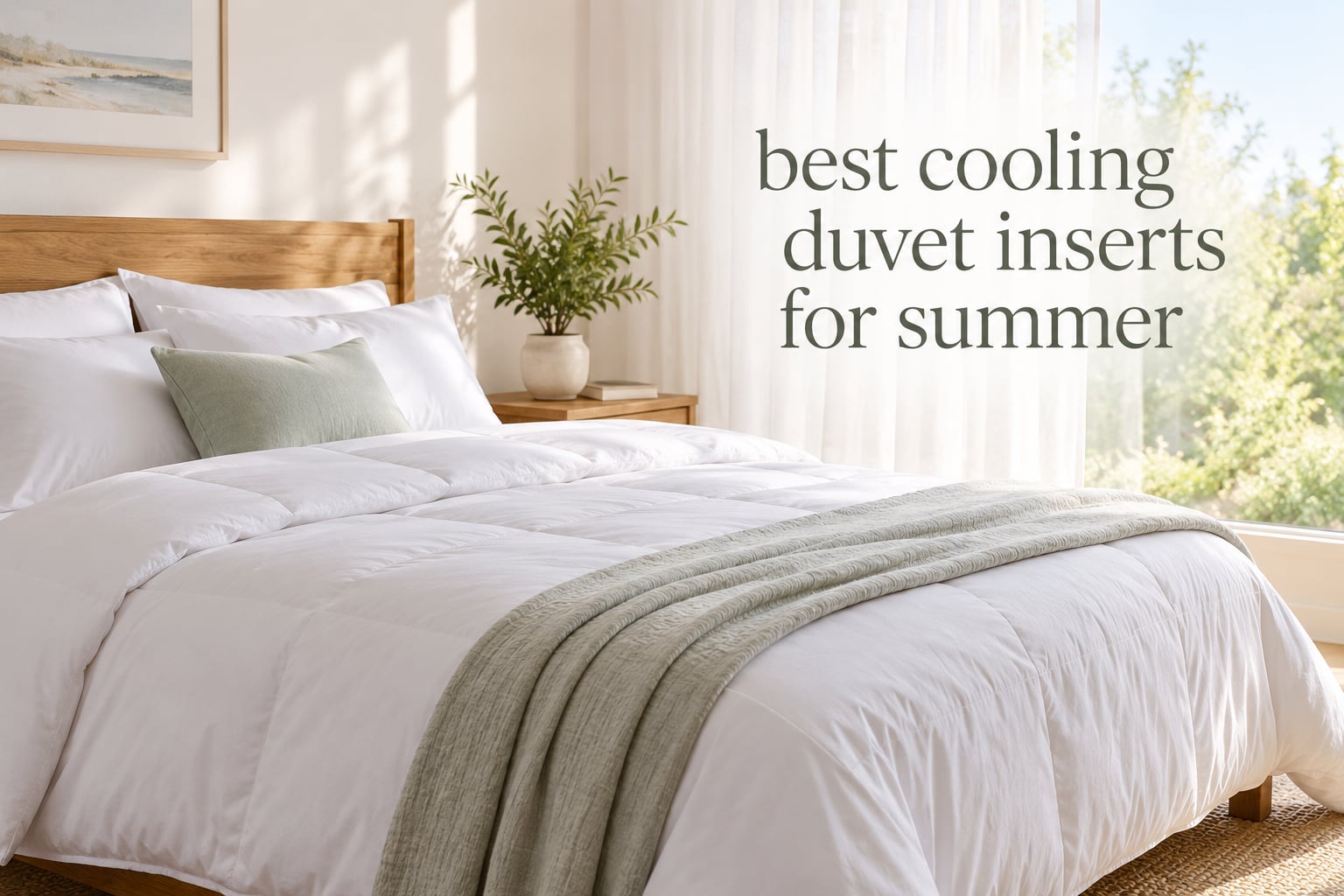 best cooling duvet inserts for summer
