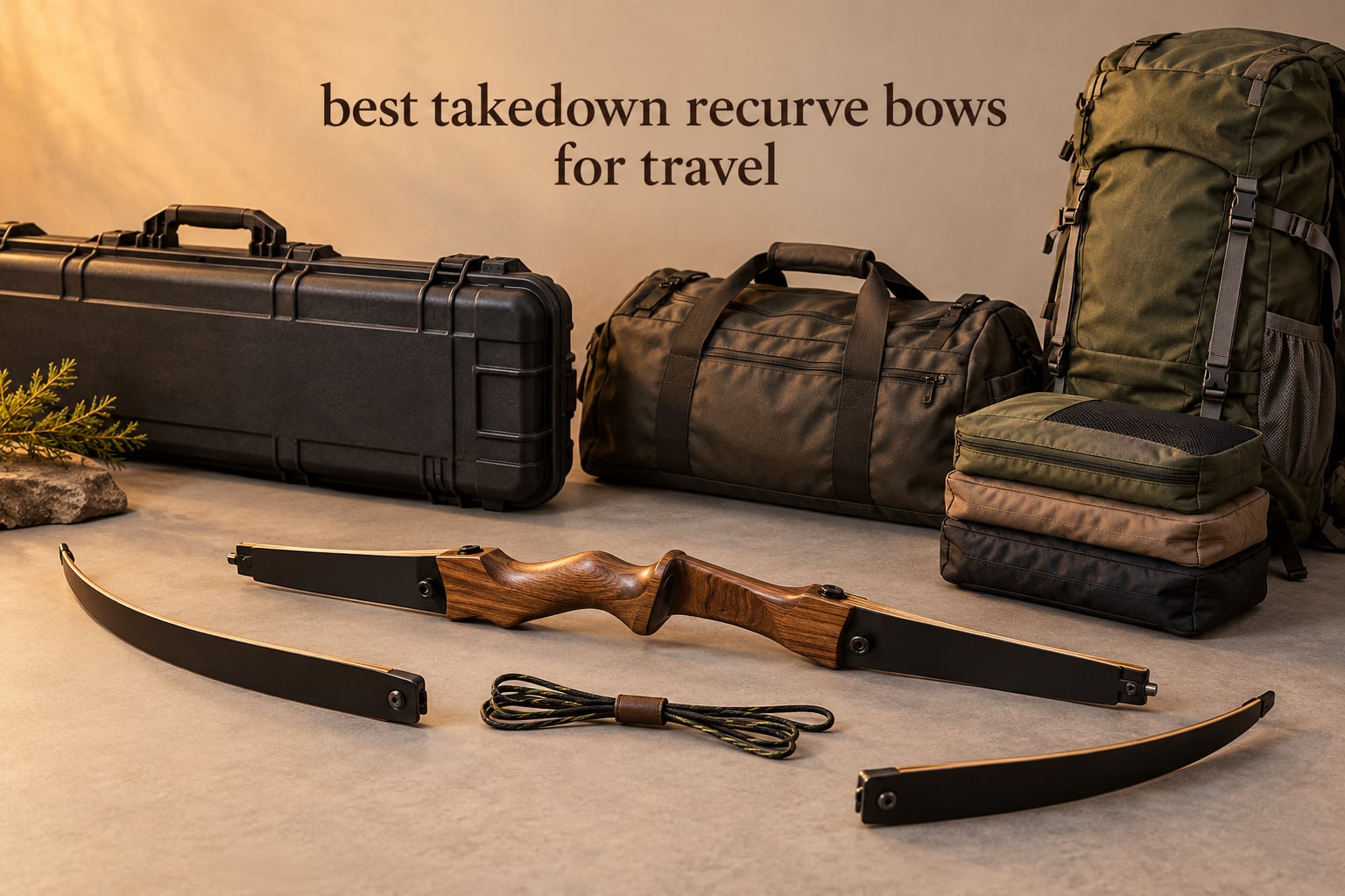 best takedown recurve bows for travel