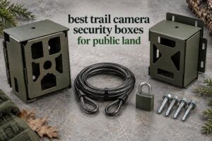 best trail camera security boxes for public land