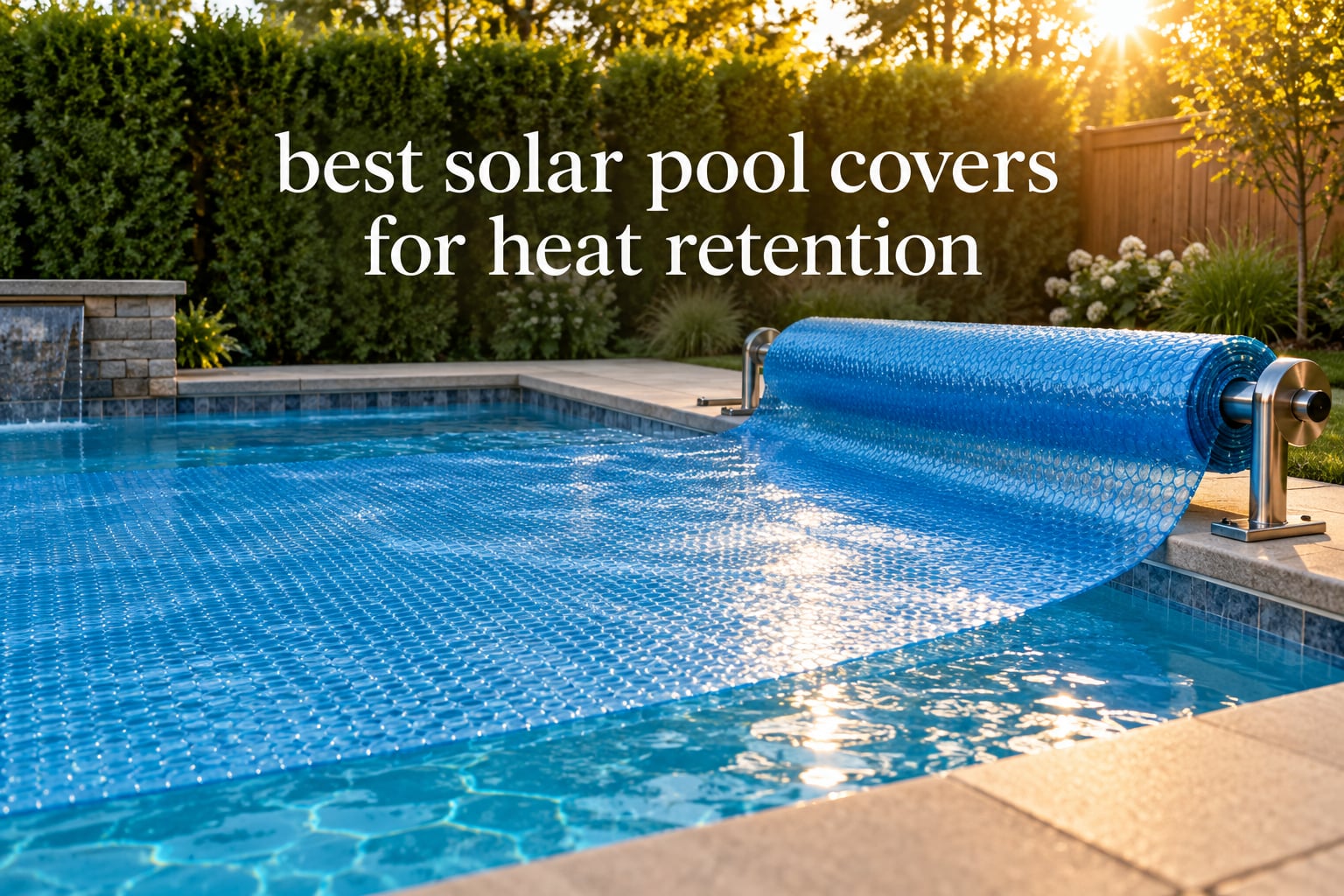 best solar pool covers for heat retention