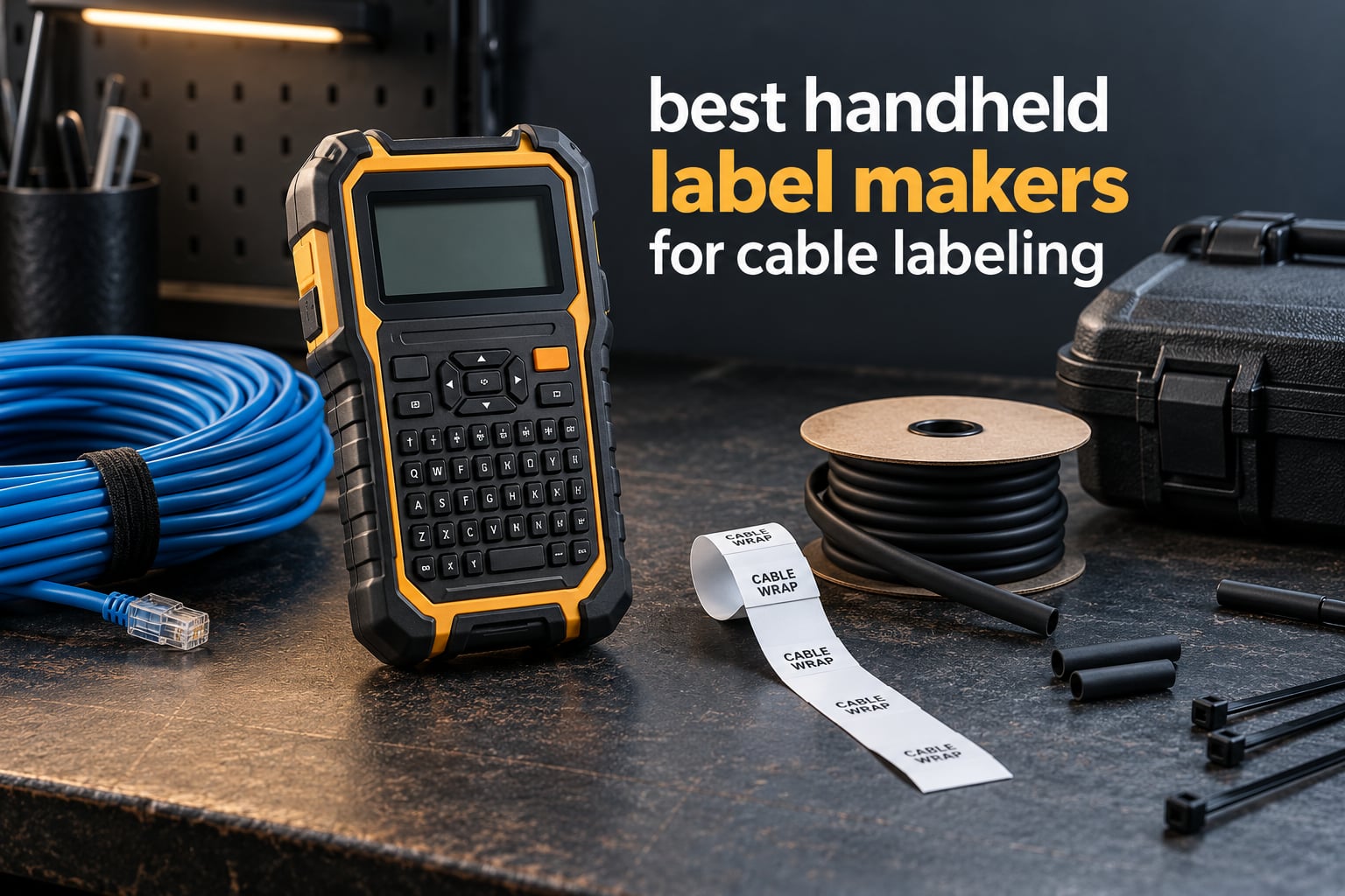 best handheld label makers for cable labeling