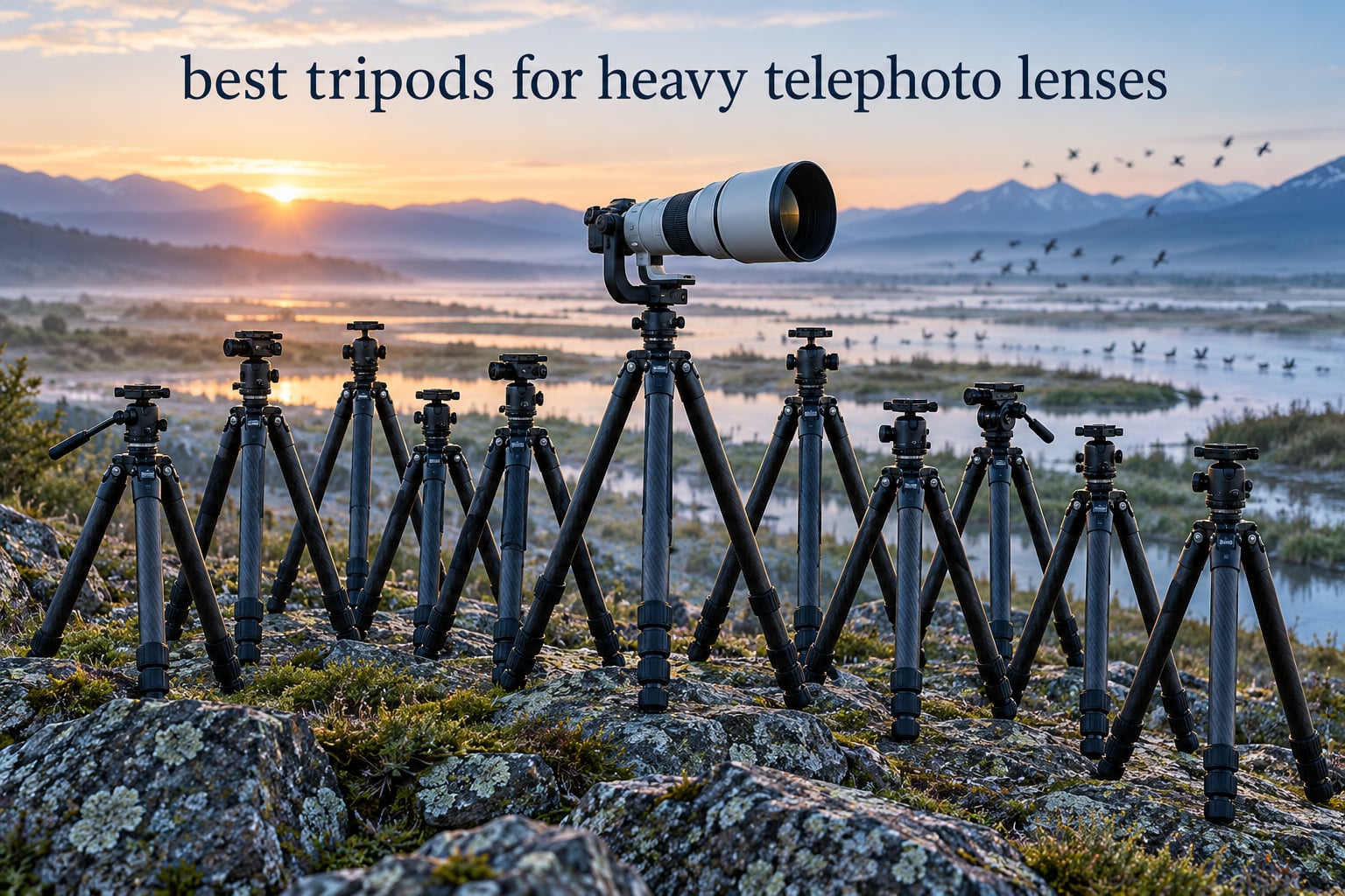best tripods for heavy telephoto lenses