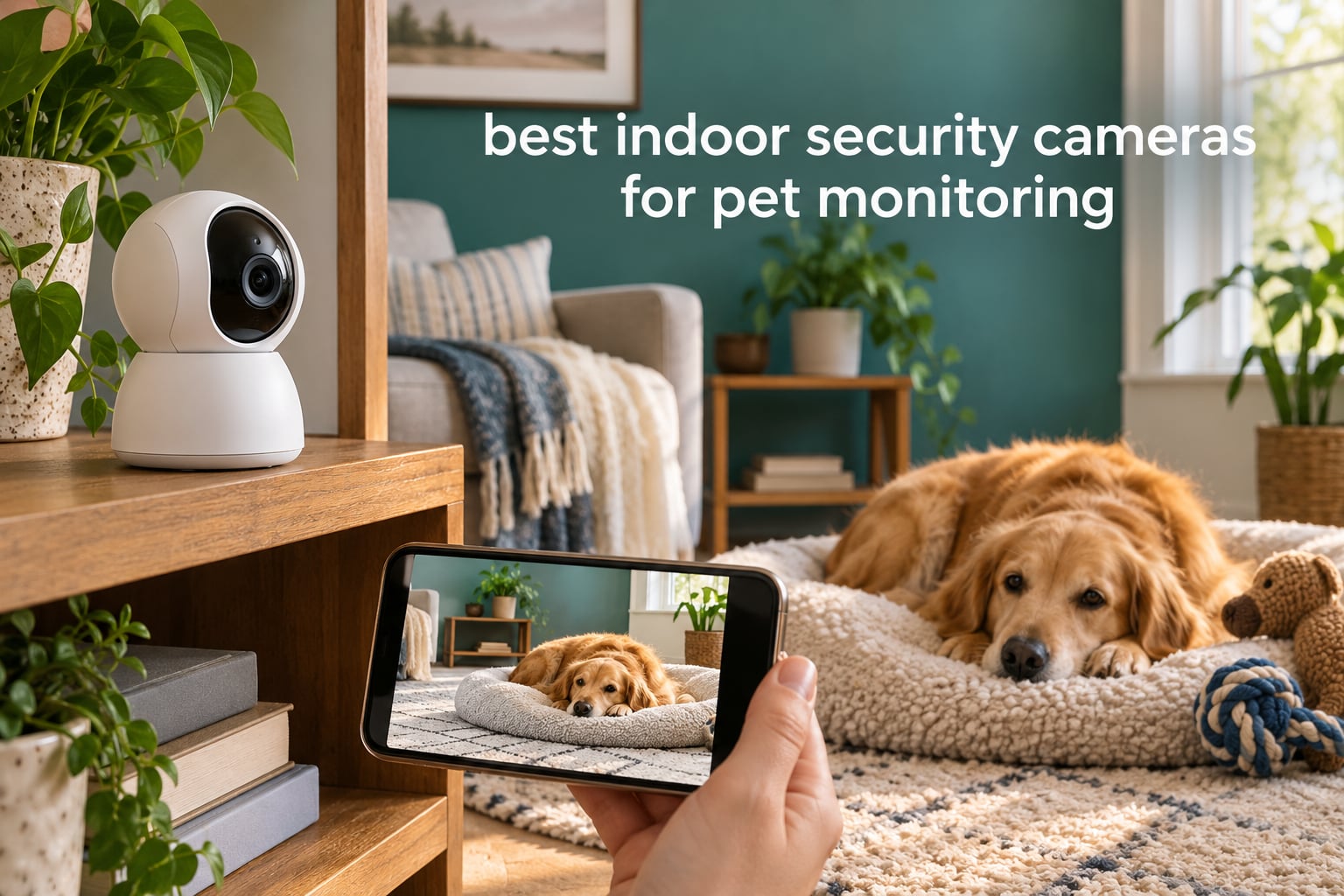 best indoor security cameras for pet monitoring