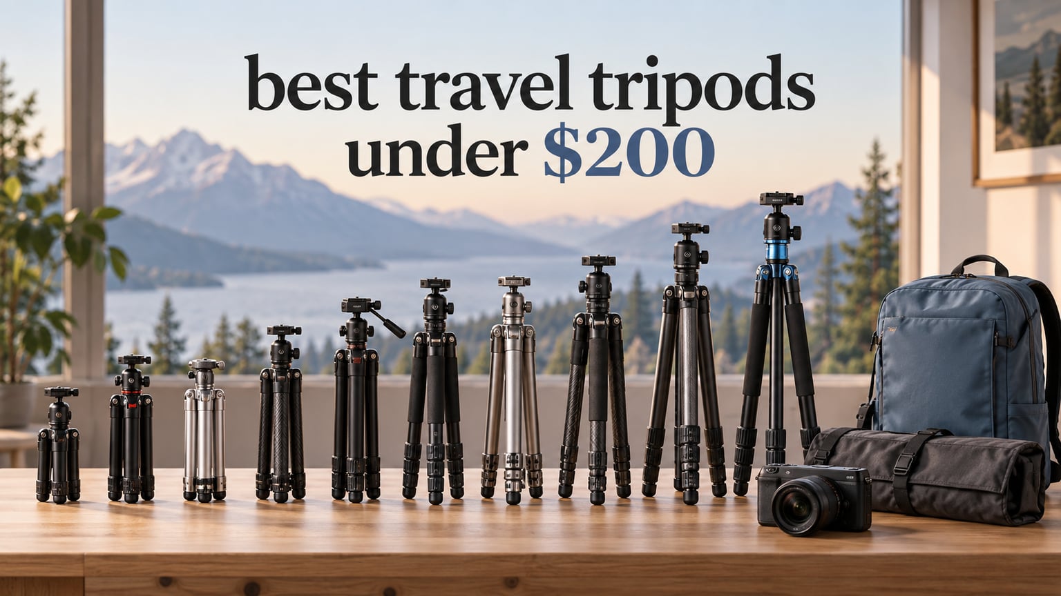 best travel tripods under $200